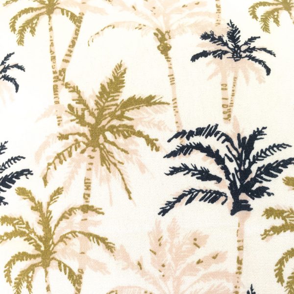 Coussin palmier moonlight océan 45×45 cm