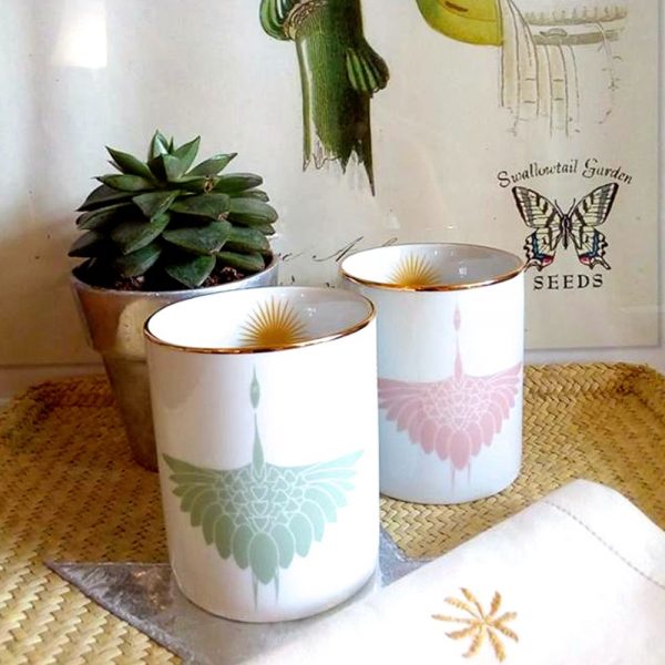 Mug grue vert celadon