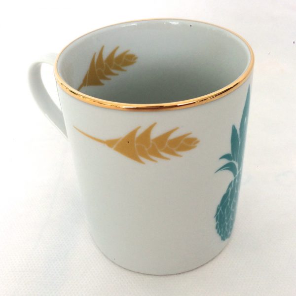 Mug ananas turquoise