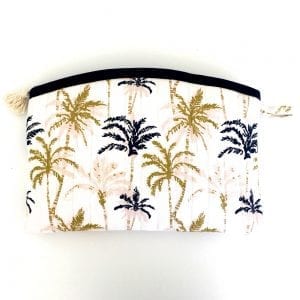 Pochette de plage sacha palmier moonlight océan