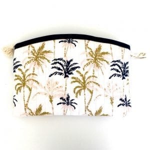 Pochette de plage sacha palmier moonlight océan