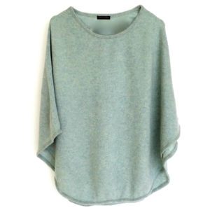 Poncho rond Céladon