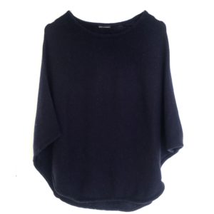 Poncho rond Noir