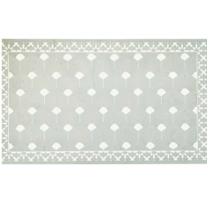 Tapis vinyle Plume Ciment 70x120 cm