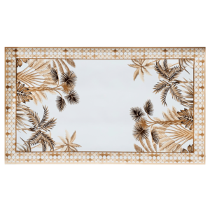 Tapis vinyle Tropical Ocre 70x120 cm