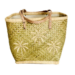 Panier de plage Palmier Naturel