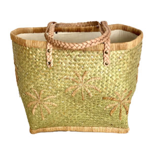 Panier de plage Palmier Thé