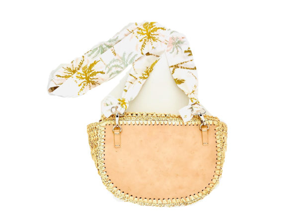 SAC CAPRI PALMIER CELADON VERSO