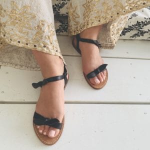 Sandale Noeud Noire