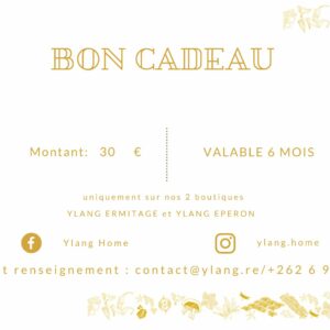 Bon cadeau 30 €
