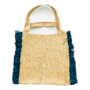 Sac Anacapri Nude et Turquoise