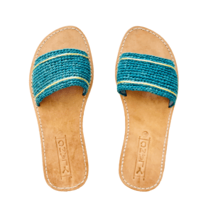 Mule Ninon Turquoise
