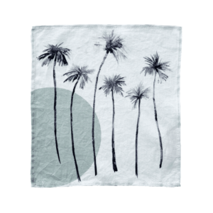 Serviette de table en Lin Sunset Sauge