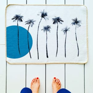 Tapis coton Sunset Baltic