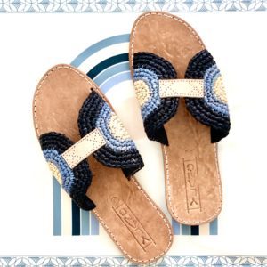 Mule Nina Bleu Horizon