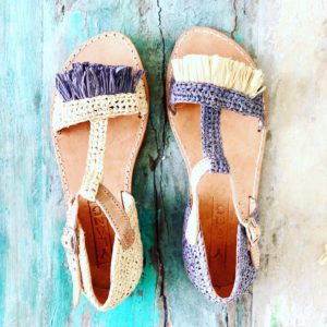 Sandale Frou frou Gris