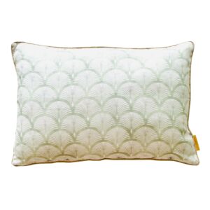Coussin 100% Lin imprimé Pissenlit Sauge 50x70 cm
