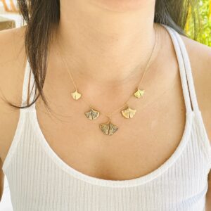 Collier Ginkgo