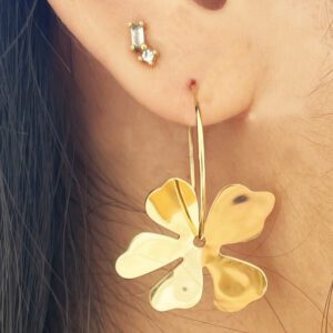 BO créoles fleur