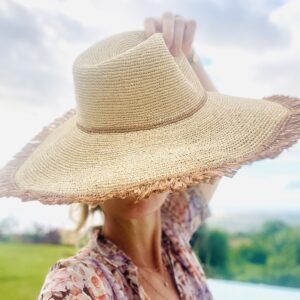 Chapeau Anacapri Nude et Thé