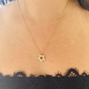 Collier Glitter Star