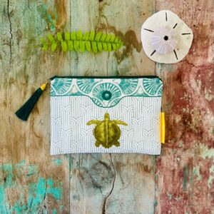 Pochette Yle Tortue Celadon
