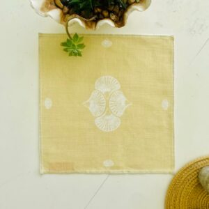 Serviette de table en Lin Shell Sand
