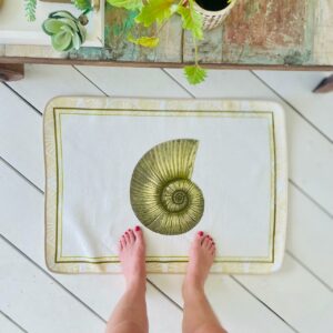 Tapis coton Yle Nautile Sand