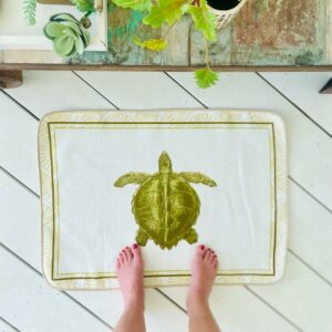 Tapis coton Yle Tortue Sand