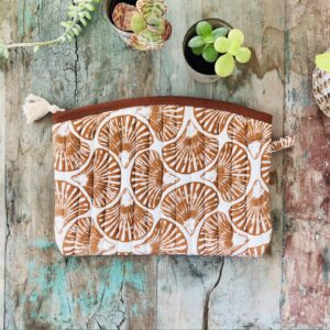 Pochette de plage Sacha Maora Terracotta