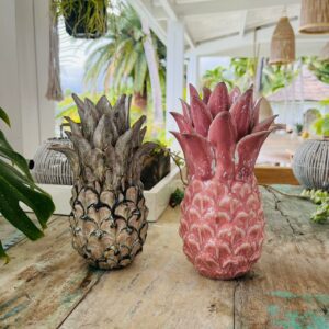Bougeoir Ananas Rose
