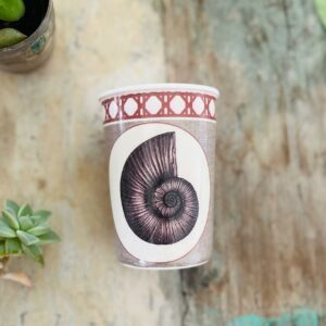 Gobelet Maora Nautile Terracotta