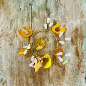 Rond de serviette Leaf