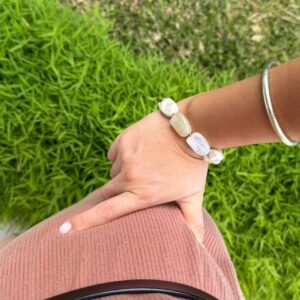 Bracelet Cajun Blanc