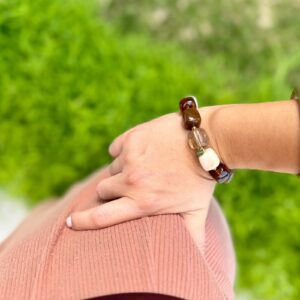 Bracelet Cajun Noisette