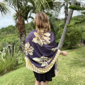 Paréo Ibis Aubergine