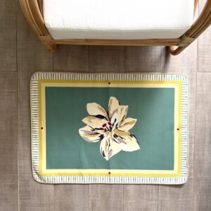 Tapis coton Ibis Vert