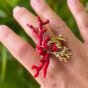 Bague Ariel Corail