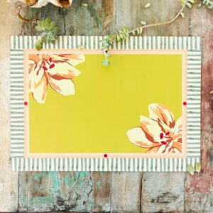 Set de table Vinyle Ibis pistache