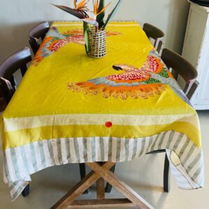 Nappe Nubia Pistache 160x160 cm