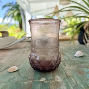 Vase Lila en verre recyclé