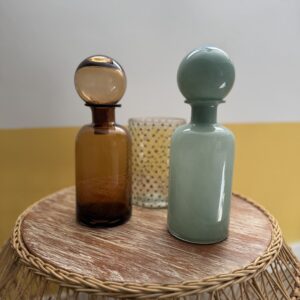 Vase en verre Opale