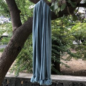 Etole à pompons Menthe